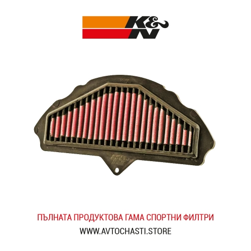Спортен Въздушен Филтър, K&N, KA-1008, Made in USA